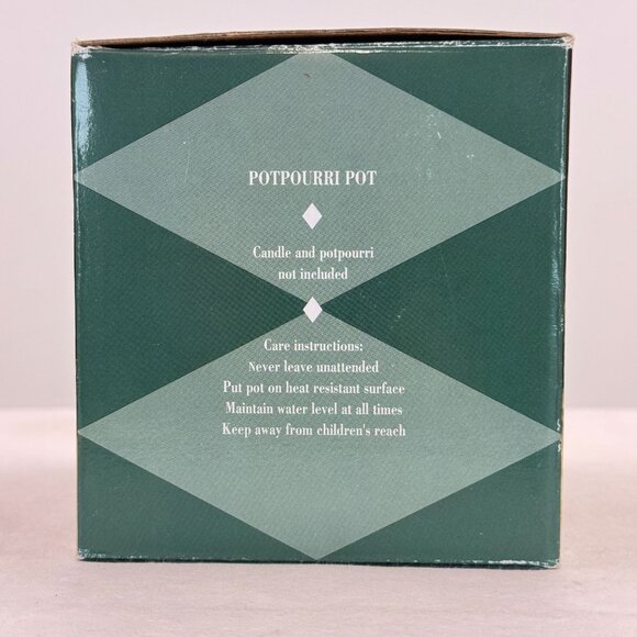 Vintage Dayton Hudson Christmas Tree Potpourri Pot Ladder Climbers Ceramic 5" - Picture 15 of 16